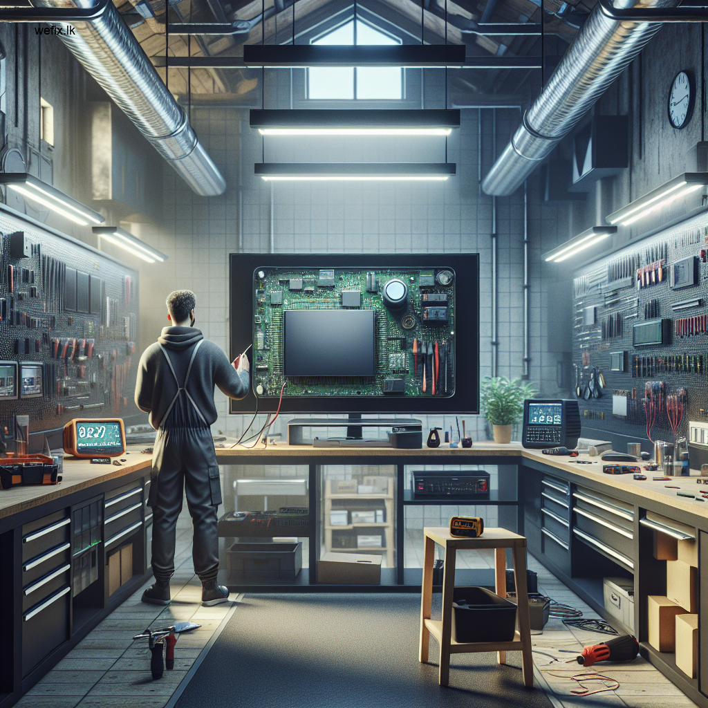 Fix Your TV’s Black Screen in Colombo – Expert Repair Guide