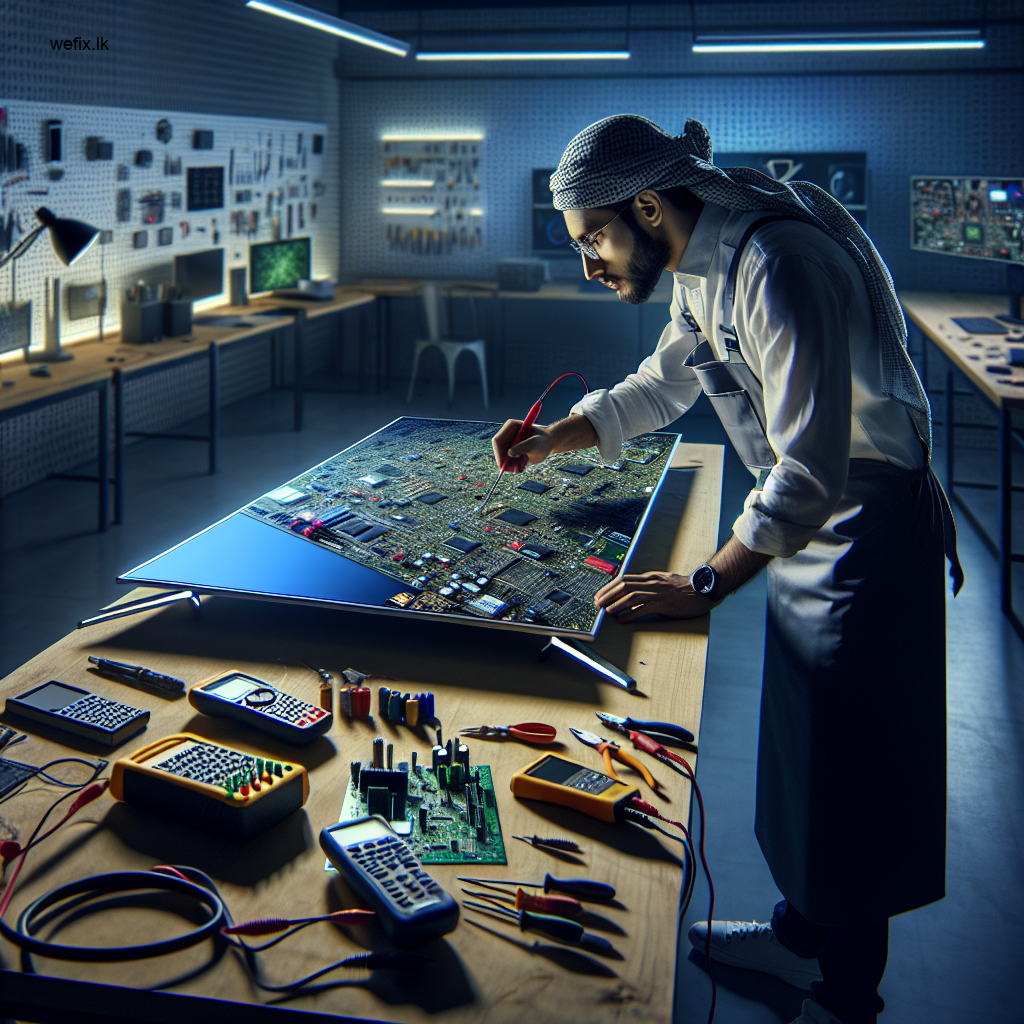 Professional TV Backlight Repair Service in Colombo
