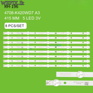LED Backlight 415MM 5 LED 3V8 PCS/SET