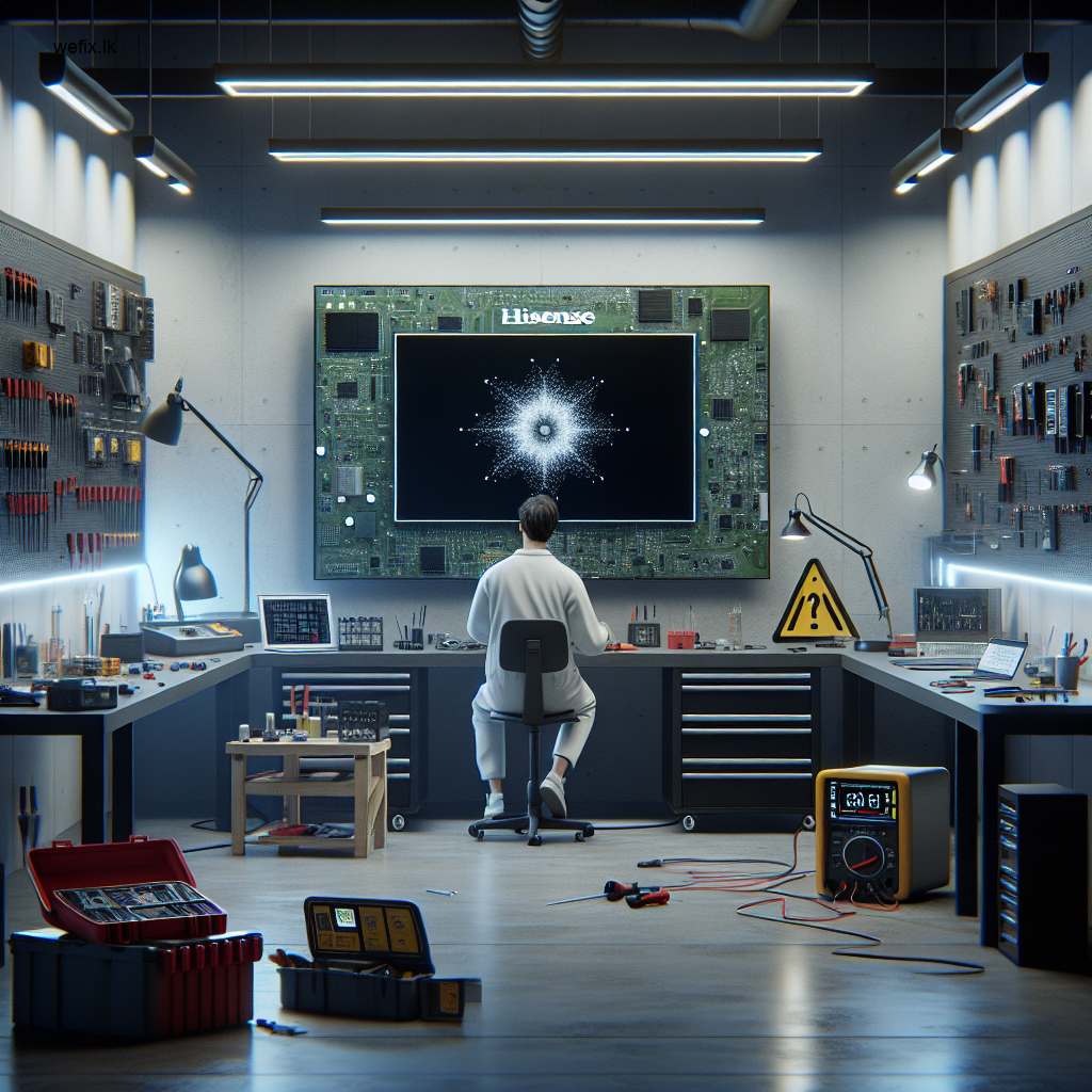 Fix Hisense TV White Spots in Colombo