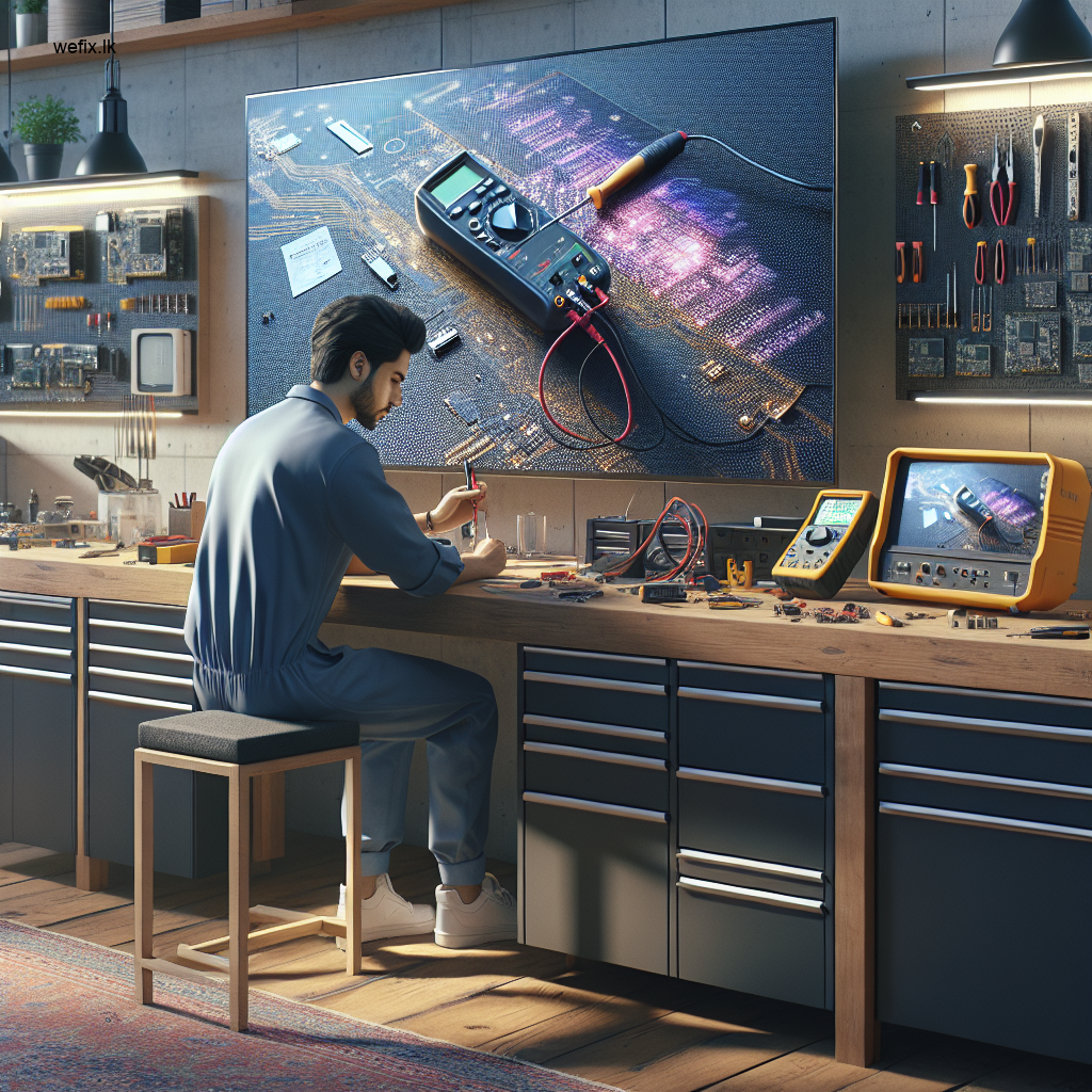 Fix Pixelated Smart TV Screen in Colombo – Expert Repair Guide