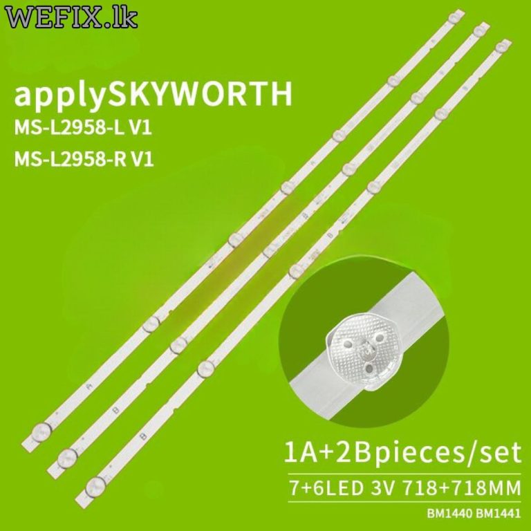 LED Backlight 1A+2B 7+6LED 3V