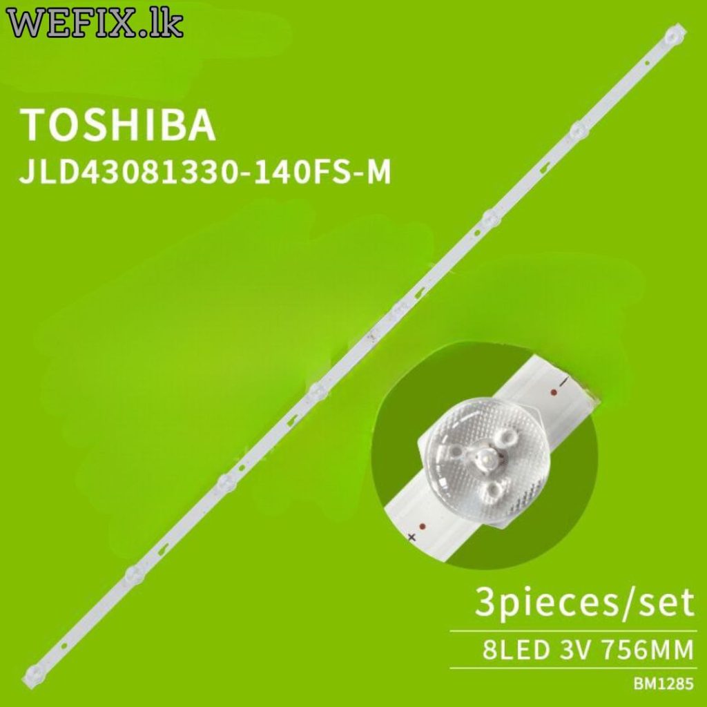 LED Backlight 3 pieces/set  8LED 3V