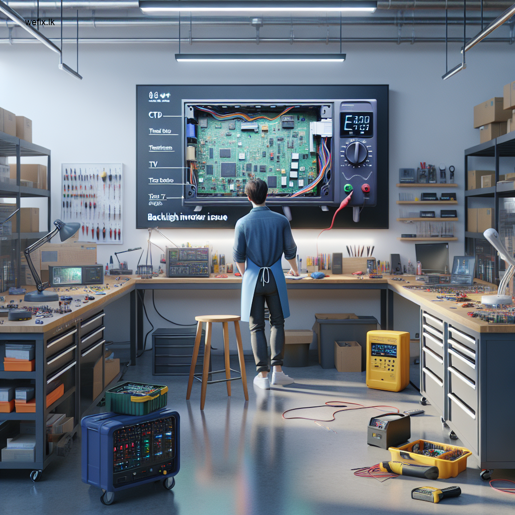 Fix TV Backlight Inverter Problems in Colombo