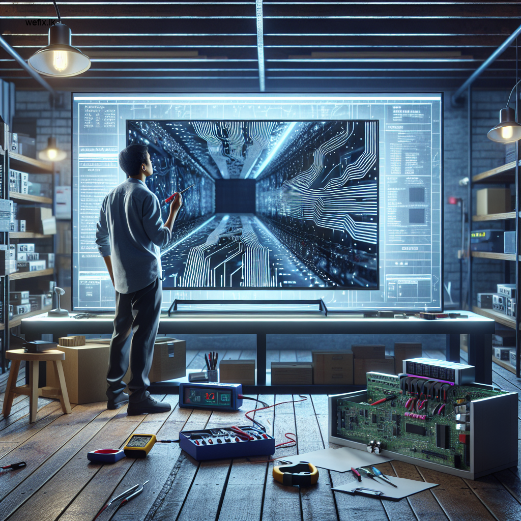 Fix TV Vertical Lines in Colombo – Expert Repair Guide