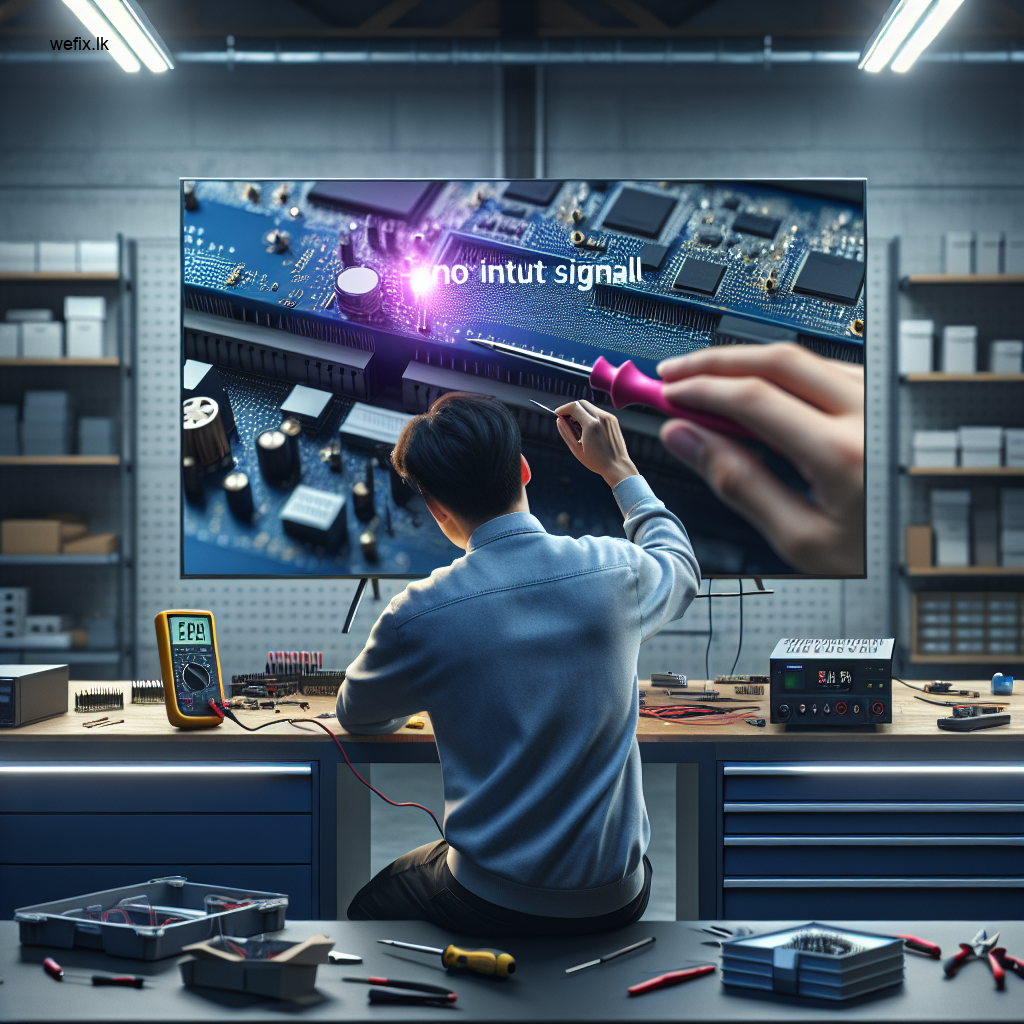 How to Fix No Input Signal Error on Your LED TV in Colombo