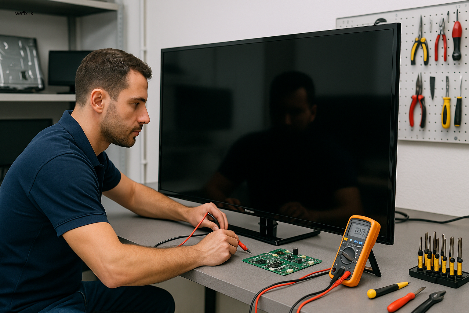 Samsung TV Black Screen Fix – Expert Repair in Colombo