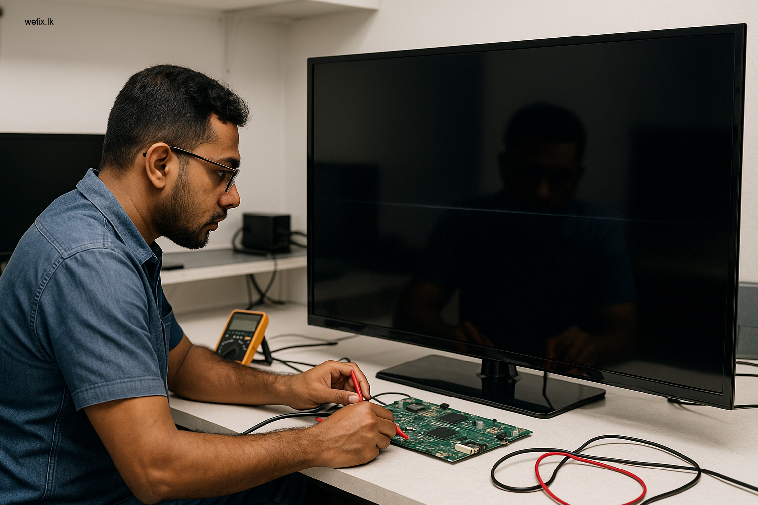 How to Fix LED TV Power Cycling Issues in Colombo