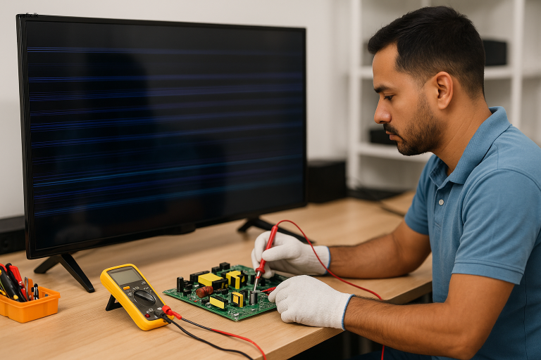 TV Power Supply Board Repair Services in Colombo by WeFix.lk