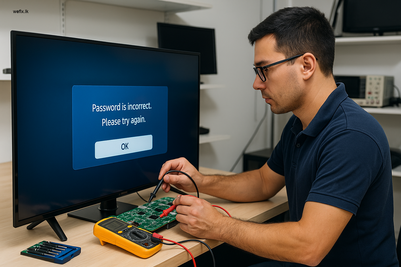 Smart TV Password Issues in Colombo Fixed Fast | WeFix.lk