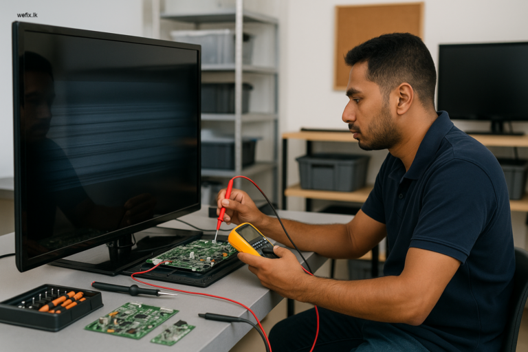 How to Fix a TV with Intermittent Power Issues in Colombo