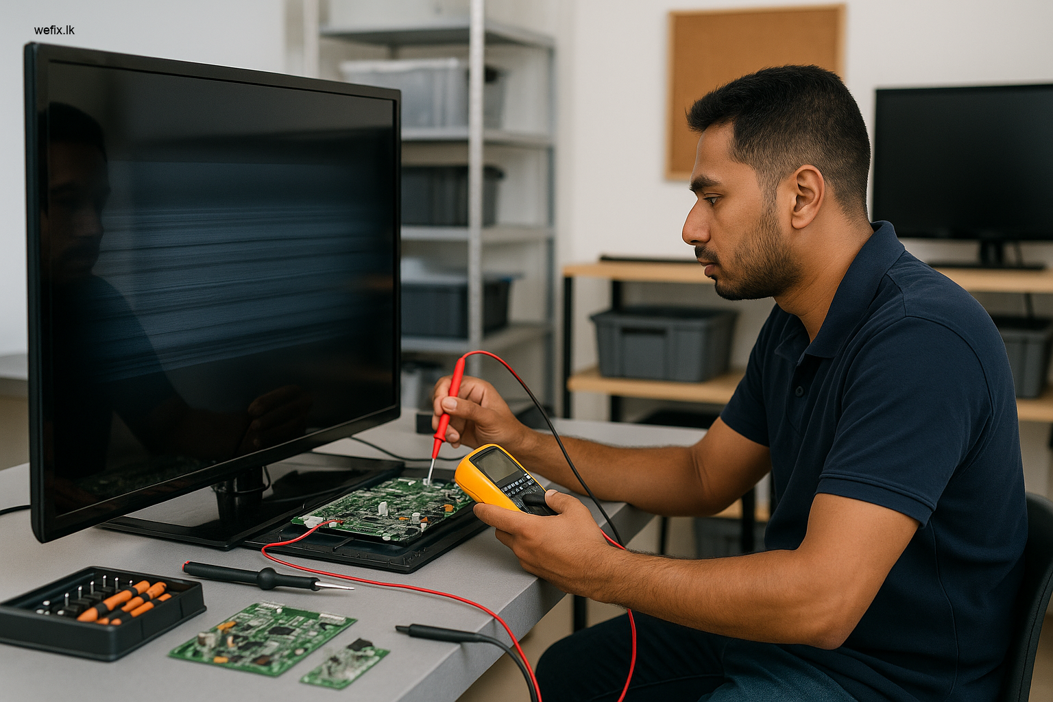 How to Fix a TV with Intermittent Power Issues in Colombo